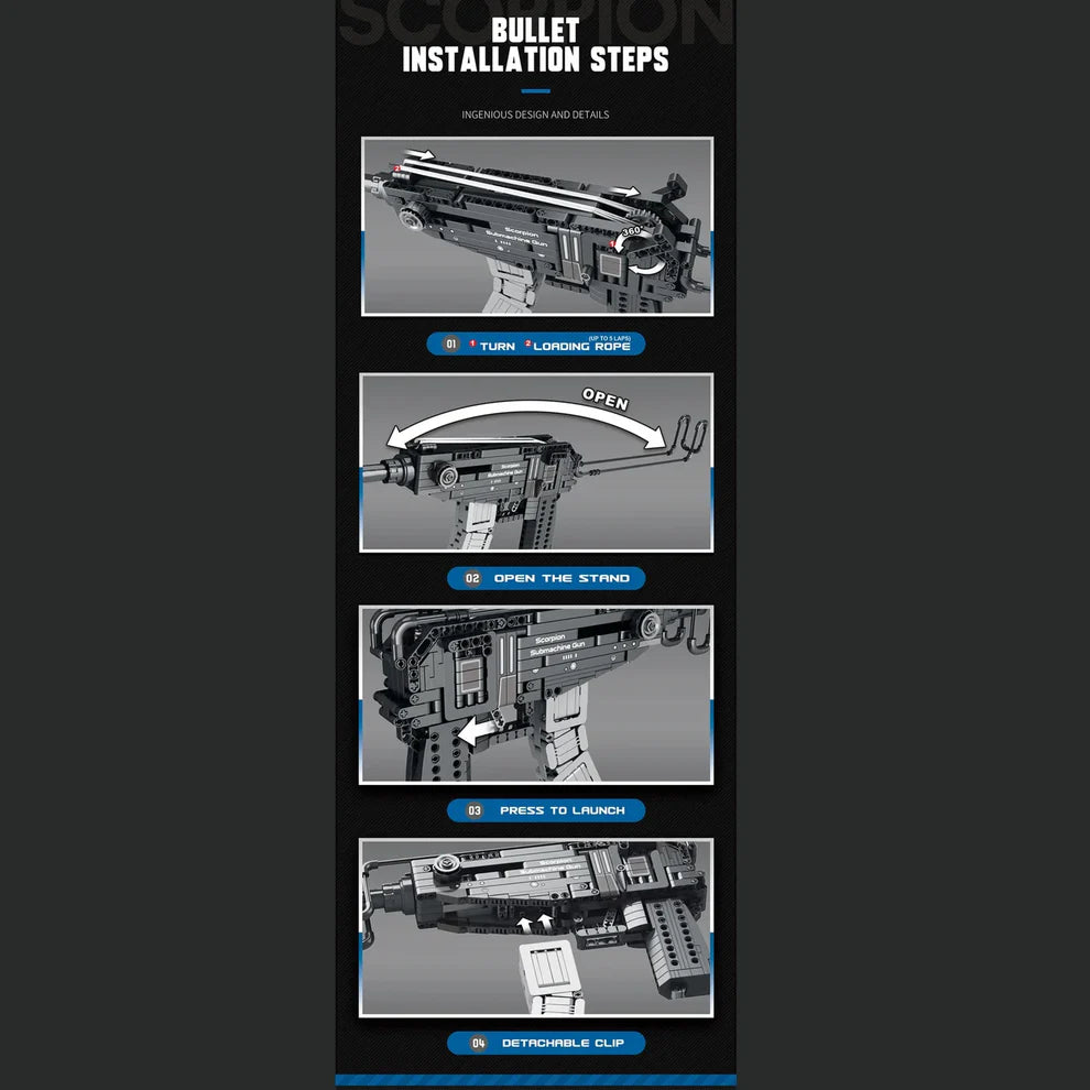 Scorpion Submachine Gun | 566 PCS