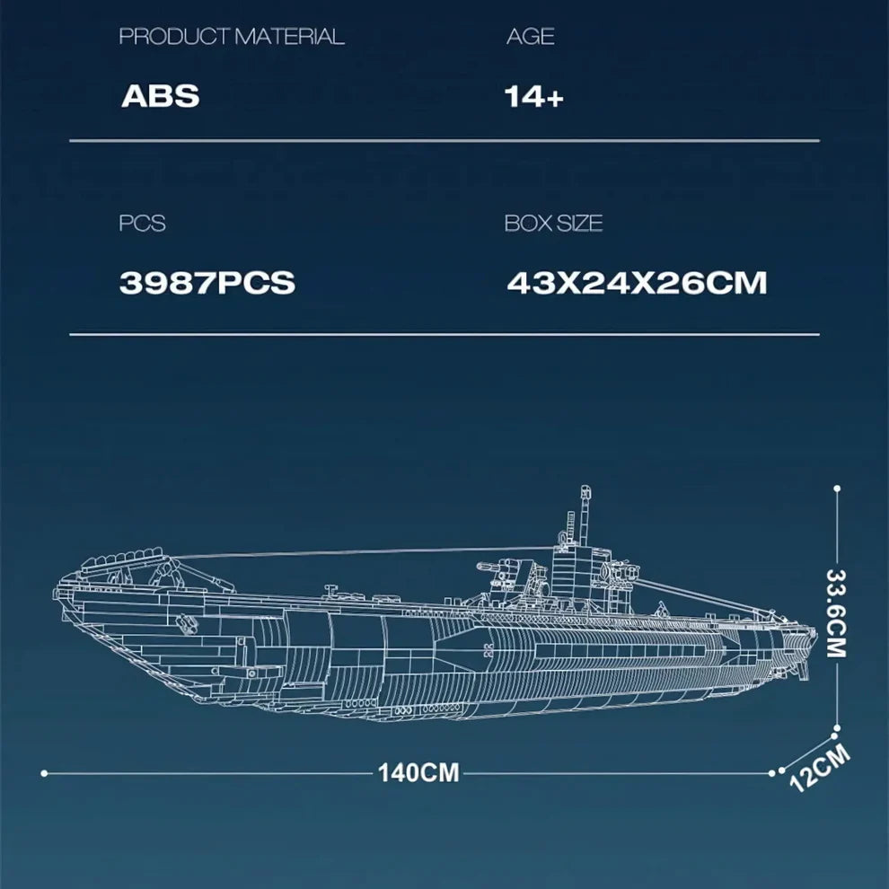U-Boat | 3987 PCS