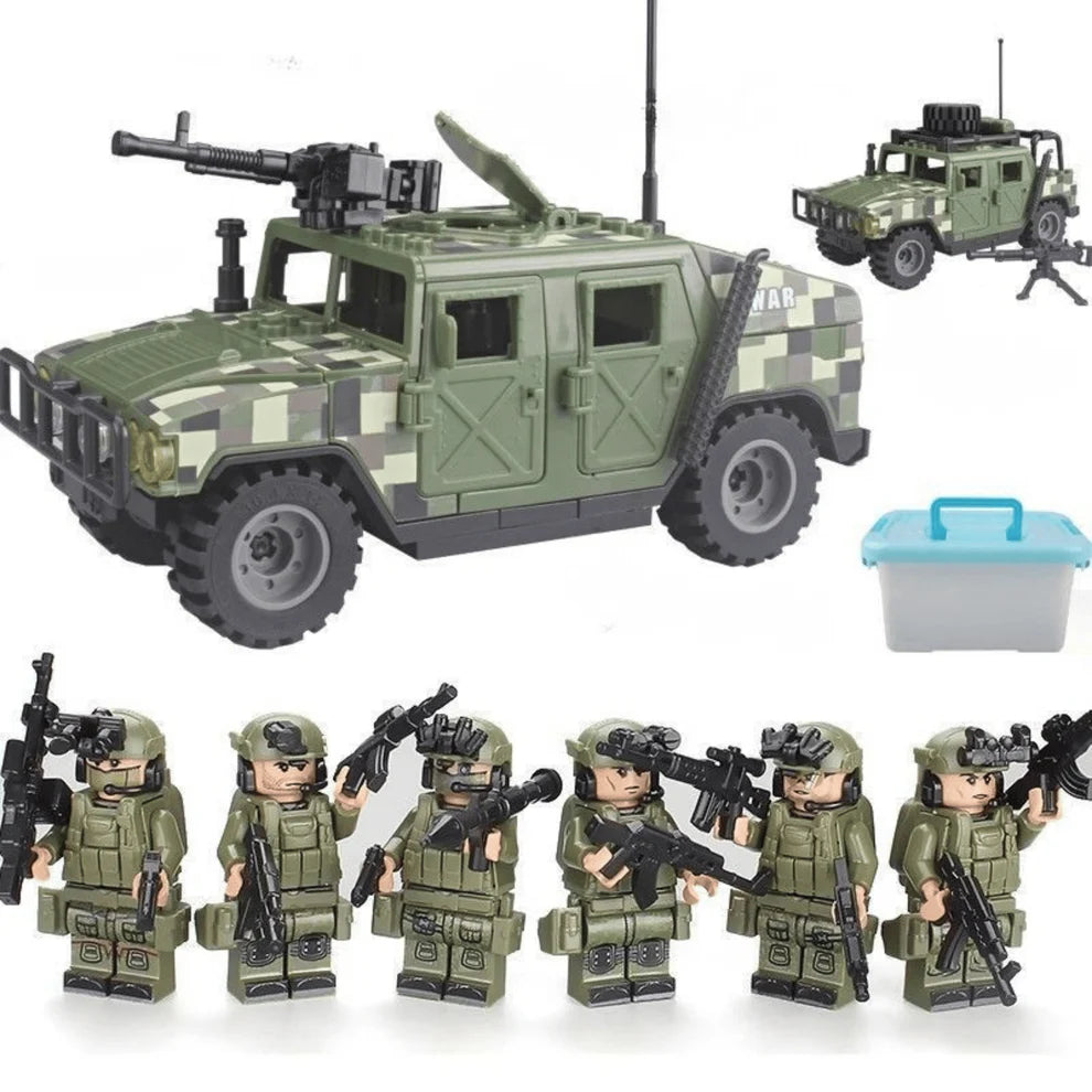 BrickBattalion | Field Ops + Humvee