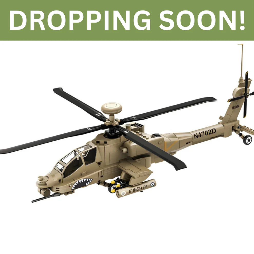 Apache Helicopter | 255 PCS