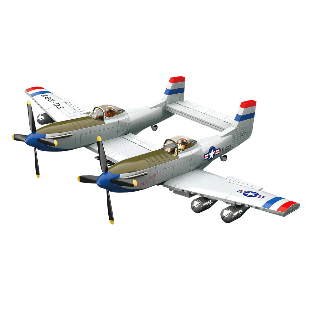 F-8E Twin Mustang | 1107 PCS