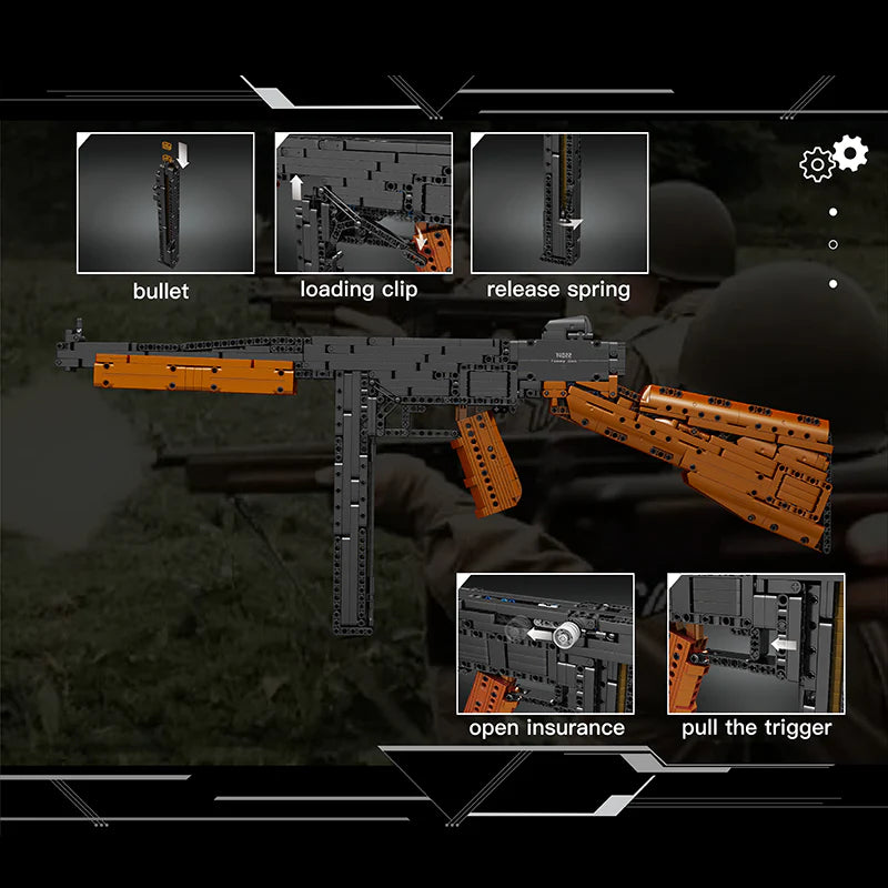 LIMITED EDITION Thompson Submachinegun | 1208 PCS
