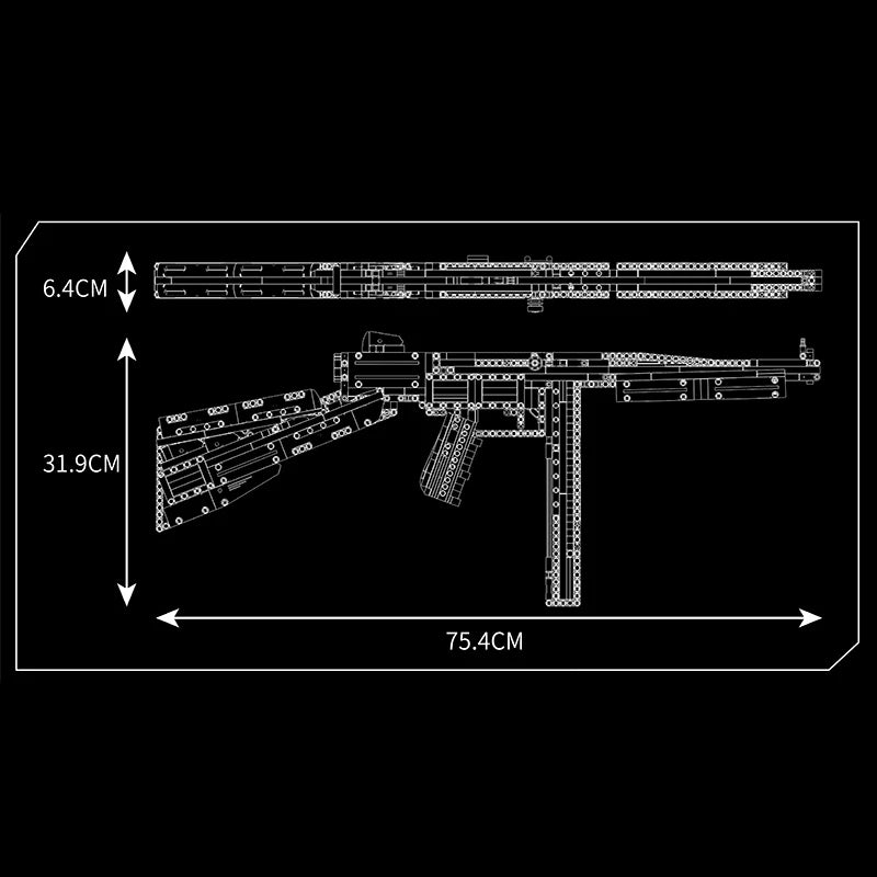LIMITED EDITION Thompson Submachinegun | 1208 PCS