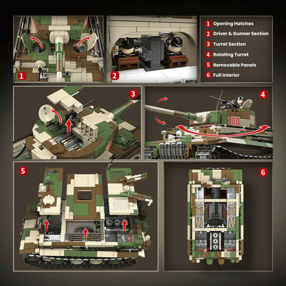 Tiger 1 (Camo) | 2276 PCS