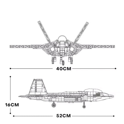 F22 Raptor | 1729 PCS