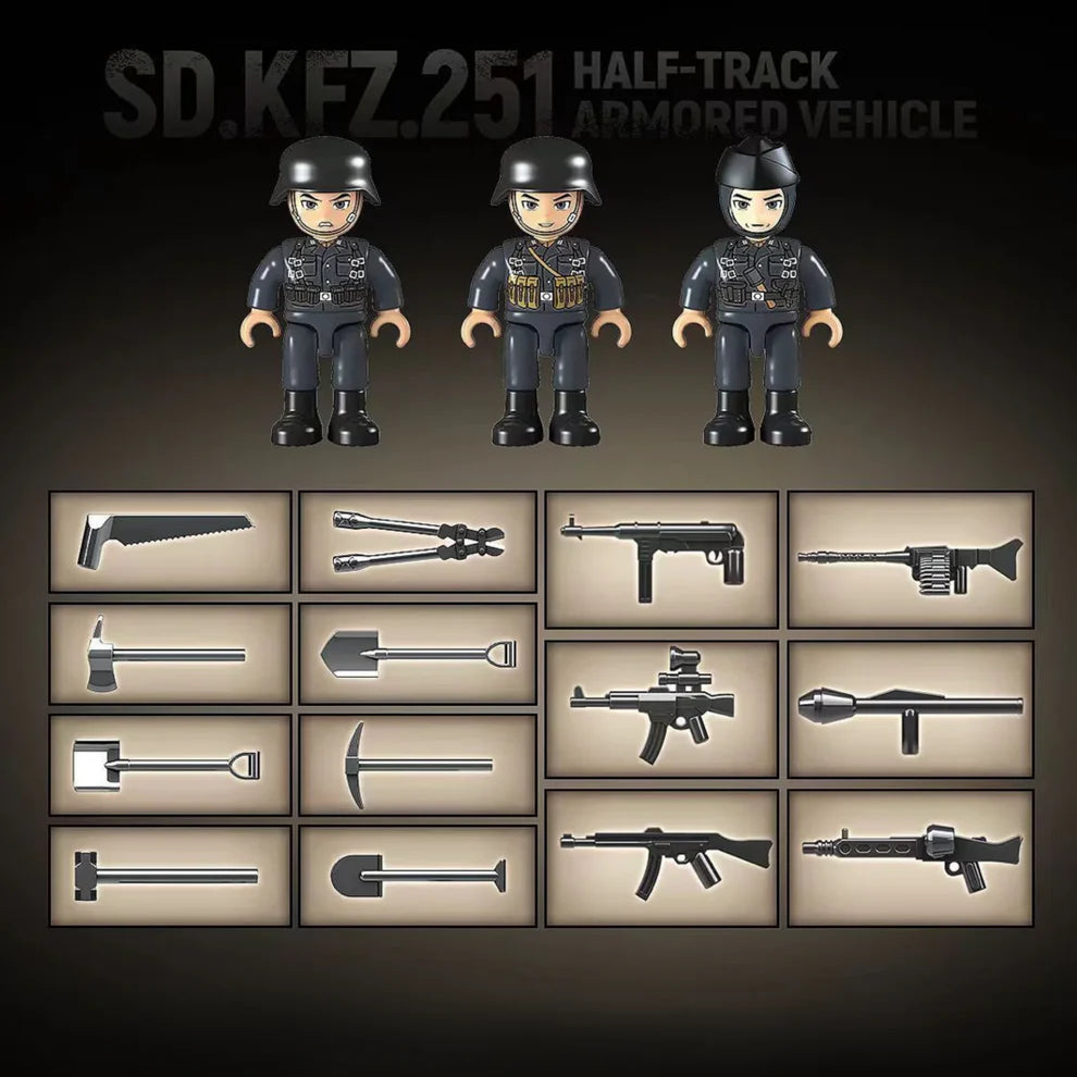 Sd.Kfz.251 (Tan) | 714 PCS