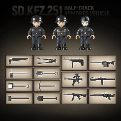 Sd.Kfz.251 (Tan) | 714 PCS