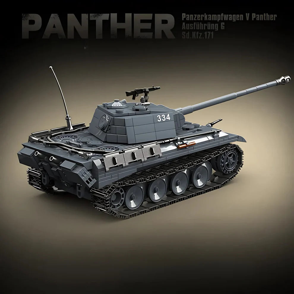 Panther Tank (Grey) | 1180 PCS