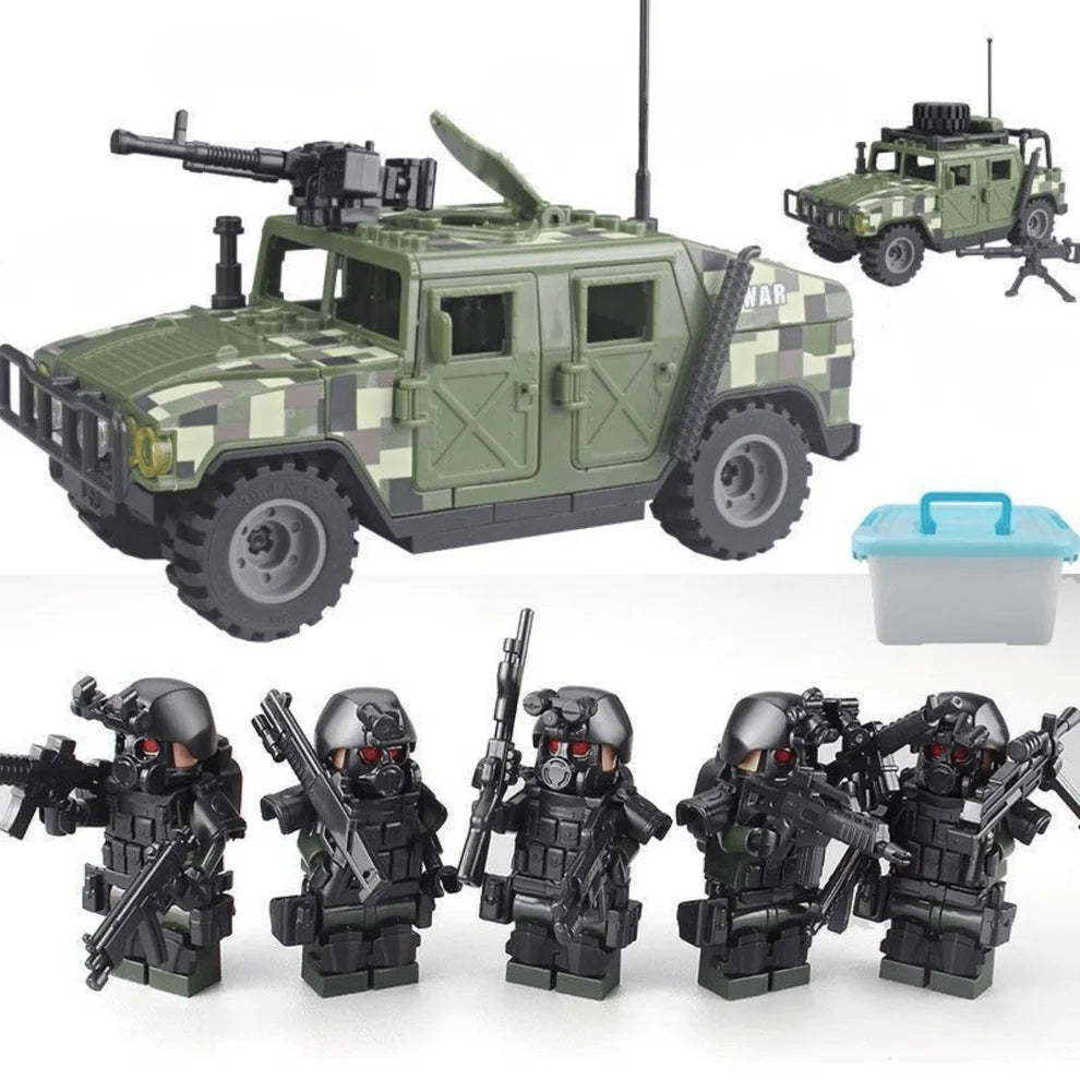 BrickBattalion | Jungle Patrol + Humvee